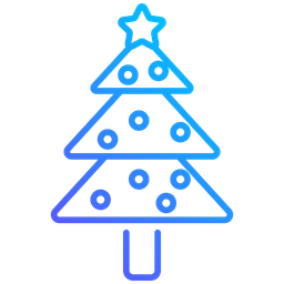 Árbol de Navidad  Icono