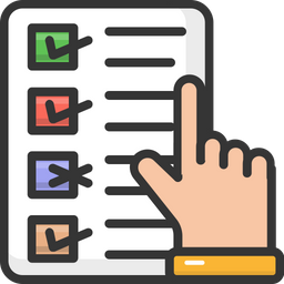 Checklist clickmark  Icon