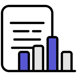 Financial report  Icon