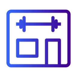 Gym place  Icon