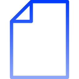 Blank File  Icon