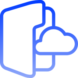 Cloud Folder  Icon