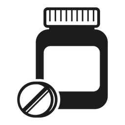 Bottles And Medicine  Icon