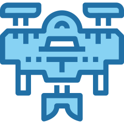 Drohne Technologie Hardware Symbol