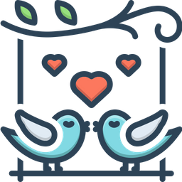 Birds In Love  Icon