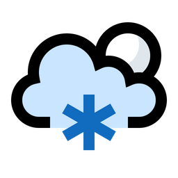 Frosty in the night  Icon