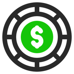 Dollar Coin  Icon