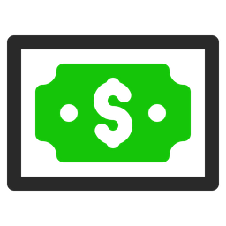 Dollar Paper Money  Icon