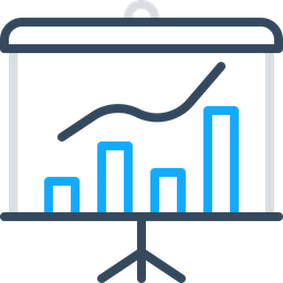 Chart Presentation  Icon