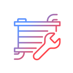 Car radiator repair  Icon