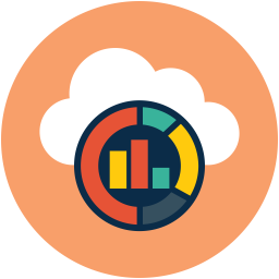 Cloud-Analyse  Symbol