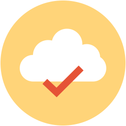 Approve cloud  Icon