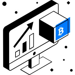 Bitcoin Chart  Icon