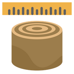 Log measurement  Icon