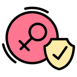 Woman Shield  Icon