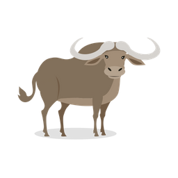 African Buffalo  Icon