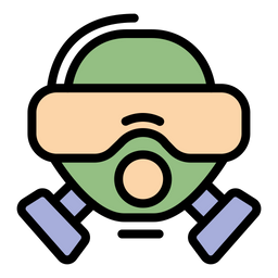 Gas Mask  Icon