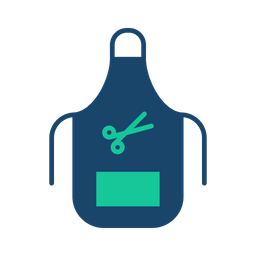 Barber apron  Icon