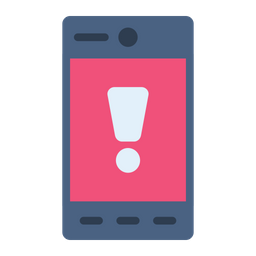 Alert smartphone  Icon