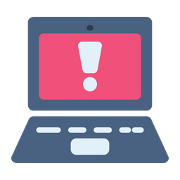 Alert laptop  Icon