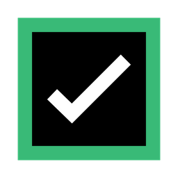 Green check mark button  Icon