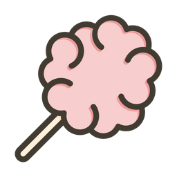 Cotton Candy  Icon