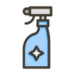 Cleaning Spray  Icon