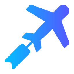 Airplane flag  Icon