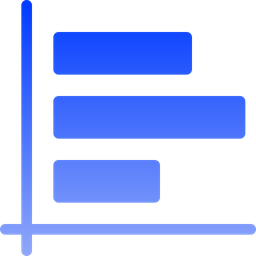 Gráficos de blocos  Ícone