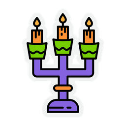 Candle Lamp  Icon