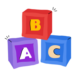 A B C Box  Icon