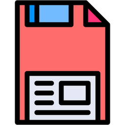 Computer Diskette  Icon