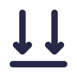 Align Bottom  Icon