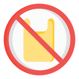 No Plastic  Icon