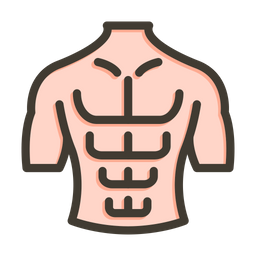 Fitness Gym Body Icon