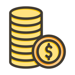 Coin Stack  Icon