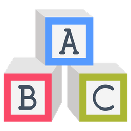 Abc blocks  Icon