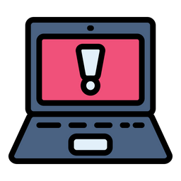 Alert laptop  Icon