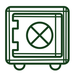 Bank Safe  Icon