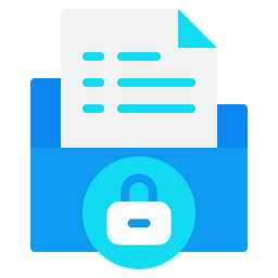 Data lock  Icon