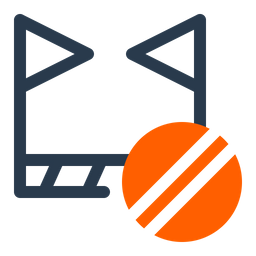 Cricket boundary  Icon