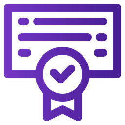 Certificate  Icon