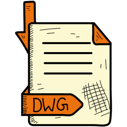 Extension dwg  Icône