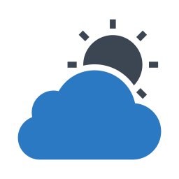 Cloudy weather  Icon