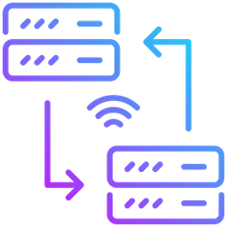 Data transfer  Icon