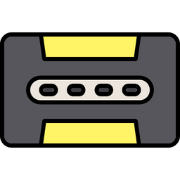 Audio cassette  Icon