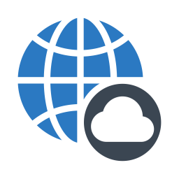 Cloud network  Icon