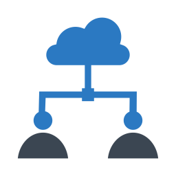 Cloud structure  Icon