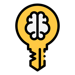 Brain key  Icon