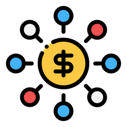 Money distribution  Icon